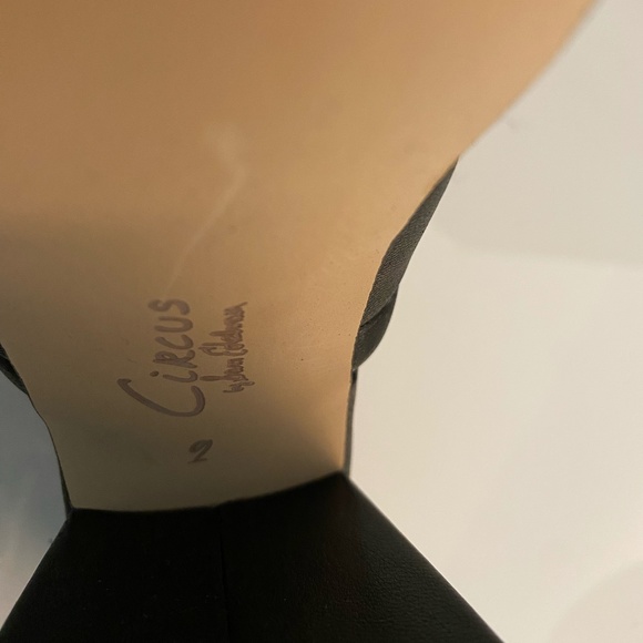 Black Circus IVY size 9 Sandals/Slides/Shoes Platform thick Heel - Picture 6 of 8